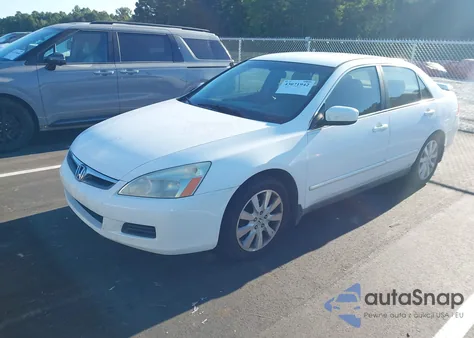 2007 Honda Accord Se z USA, uszkodzony, nr VIN 1HGCM664X7A018686